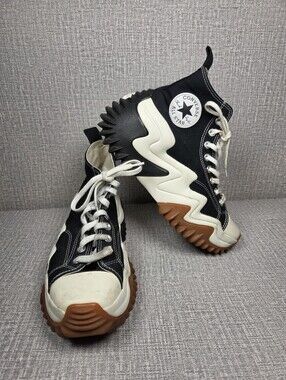 Converse Run Star Motion Black Gum Honey Sneakers Women's size 9 / Men 7.5